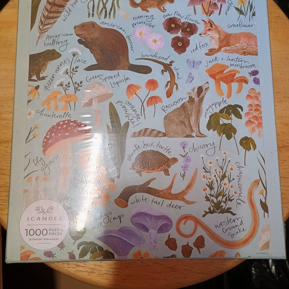 Nature-Themed 1000 Piece Puzzle